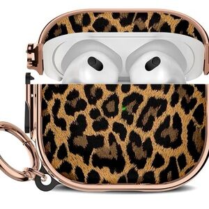 Max Joy AirPods 3 Case Compatible AirPod 3rd Generation - Leopard Print New!